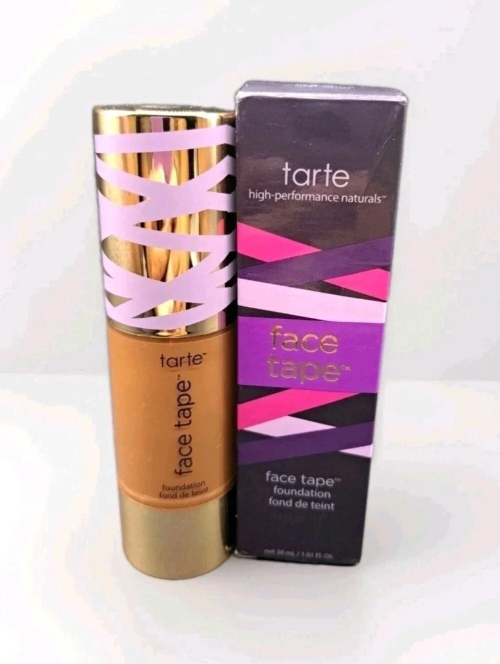 NIB Tarte Face Tape Full Coverage Vegan Foundation 1.01. oz. 57S Rich Sand